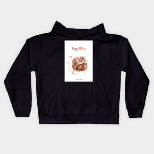 Gingerbread House Kids Hoodie